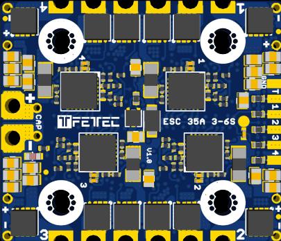 Immagine prodotto FETtec ESC 4in1 6S 35A