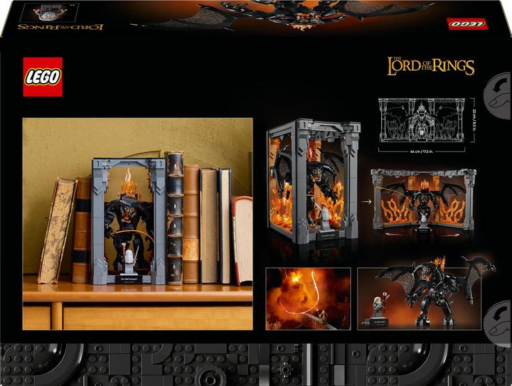 Immagine prodotto LEGO Il Signore degli Anelli: fermalibro Balrog (10367, LEGO Il Signore degli Anelli)