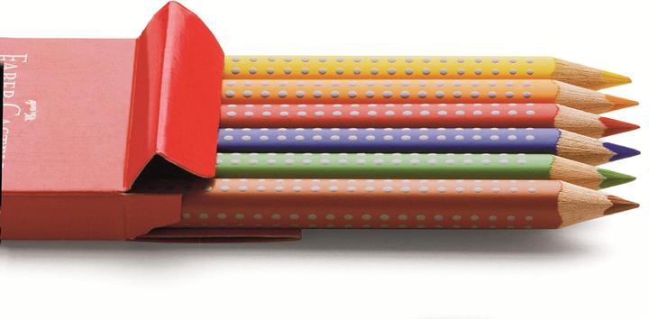 Produktbild Faber-Castell Jumbo Grip (Multicolor, 6 x)