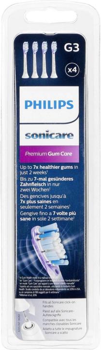Immagine prodotto Philips Sonicare Spazzolino originale slip-on Premium GumCare confezione da 4 pz. (4 x)