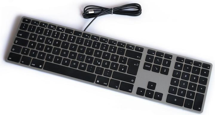 Immagine prodotto Matias Tastiera USB avanzata per Mac OS con retroilluminazione RGB (CH, Cablato)