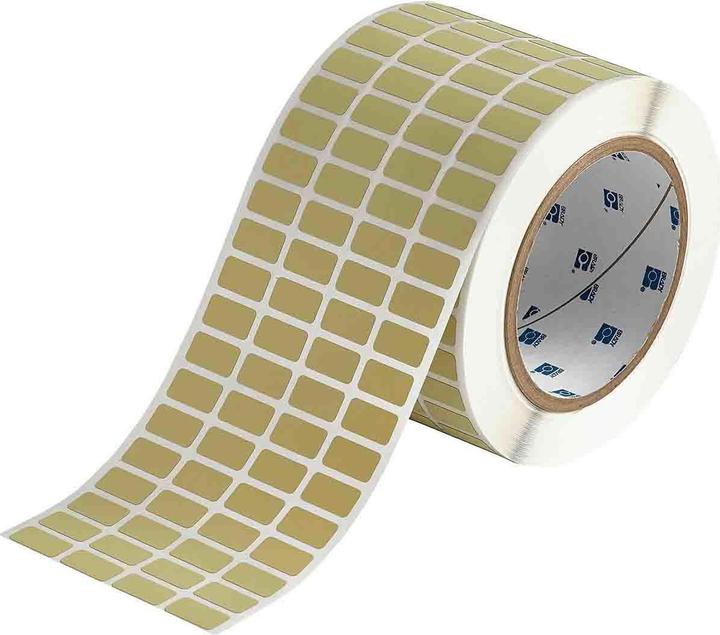 Produktbild Brady THT-57-724-10, Polyimid, Beige, matt, 17.78 x 9.53 mm, permanent, 4-bahnig (10000 E.)