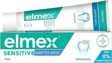 Actual product image Elmex SENSITIVE soft white toothpaste (75 ml)