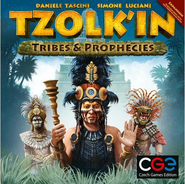 Produktbild Czech games edition CZ111 - Stämme und Prophezeiungen - Brettspiel, für 2-6 Spieler, ab 13 Jahren (DE-Erweiterung) (Deutsch)