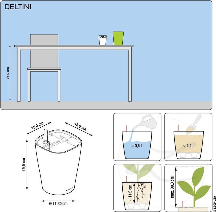 Produktbild Lechuza Deltini (15 cm)