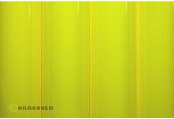 Produktbild Oracover Bügelfolie neongelb