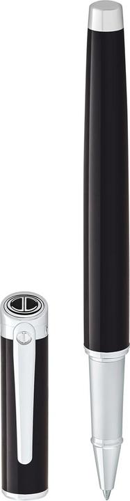 Actual product image Davidoff Essentials ball pen (Black, Silver)