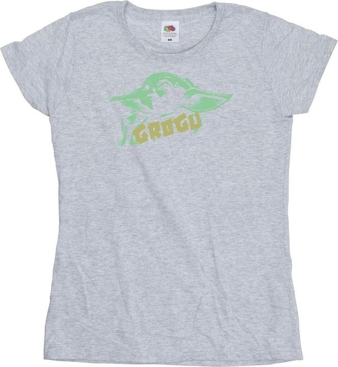 Image du produit Star Wars - T-shirt THE MANDALORIAN GROGU THE CHILD SPLAT - Femme (XL)