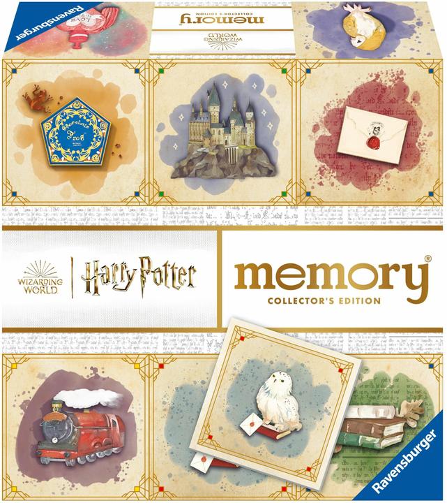 Produktbild Ravensburger Collector's memory Harry Potter (Spanisch, Deutsch, Französisch, Niederländisch, Portugiesisch, Englisch, Italienisch)