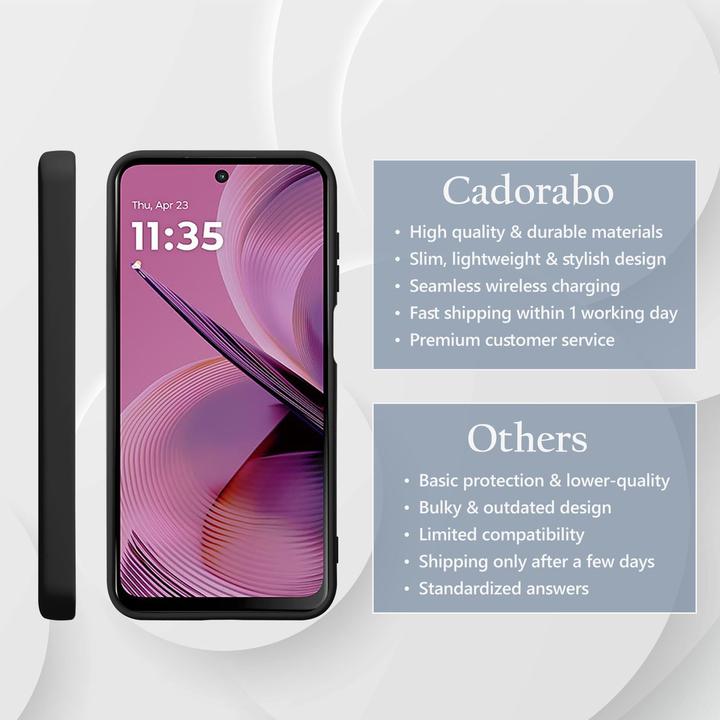 Produktbild Cadorabo Hülle für Motorola Moto G55 im Liquid Case Design (Motorola Moto C)