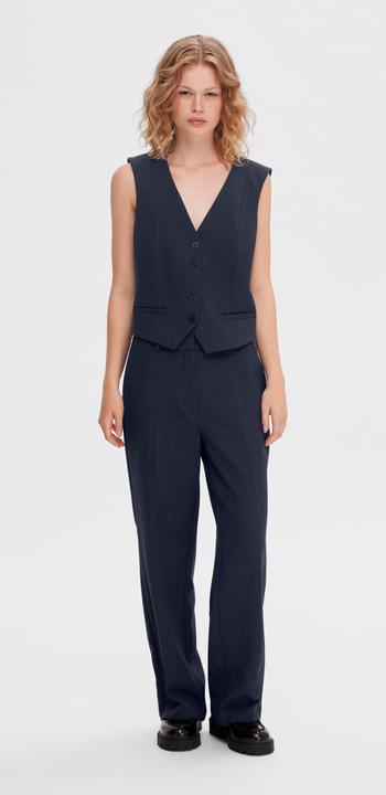 Image du produit Selected Femme Élégant pantalon à jambes larges (W34/L32, W36/L32)