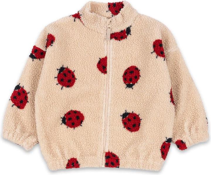 Actual product image Konges Slojd Jody Teddyjacke Ladybug Sand (122)