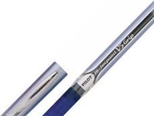 Produktbild Pilot Tintenroller Hi-Tecpoint V5 Grip, blau (Blau, 1 x)