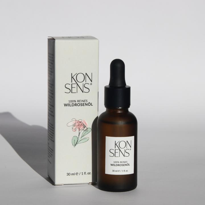 Produktbild Konsens 100% reines Wildrosenöl (Gesichtsöl)