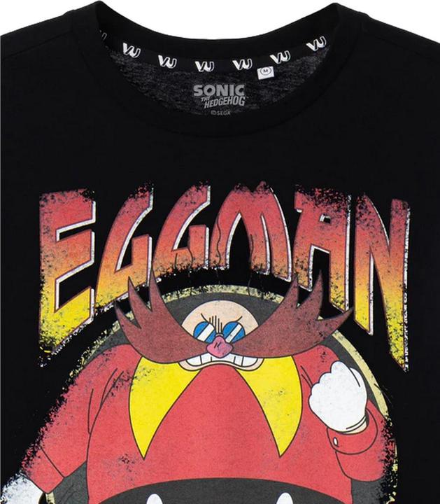 Actual product image Sonic The Hedgehog Mens Doctor Eggman Short-Sleeved T-Shirt (XXL)