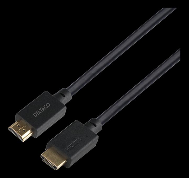Image du produit Deltaco ULTRA High Speed HDMI-cable 48Gbps 2m black (2 m, HDMI)