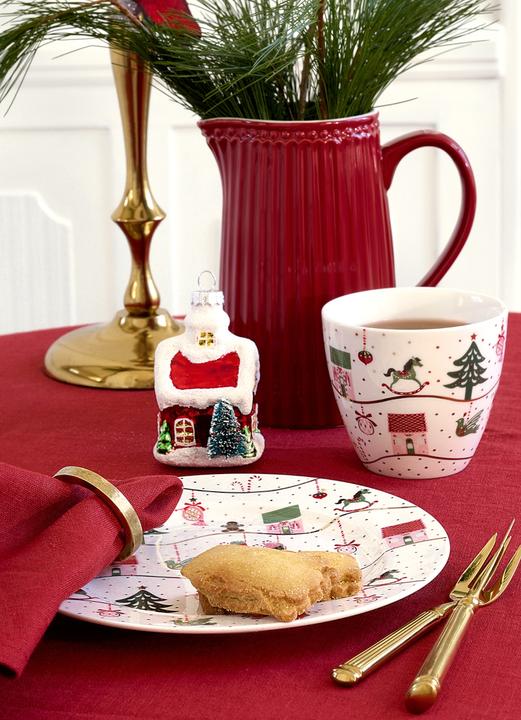 Immagine prodotto Greengate Candela attorcigliata rosso scuro grande 36cm 2pz. (1 pz.)