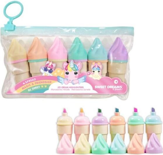 Produktbild Kids Licensing Einhorn LeuchtstifteSet (Mehrfarbig, 6 x)