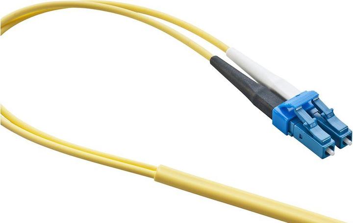 Produktbild Leoni Konfektioniertes Lichtleiterkabel 9/125 um OS2 Duplex LC - LC 1m (S/UTP, 0.21 m)