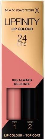 Produktbild Max Factor Lipfinity 24HRS (006 Always Delicate)