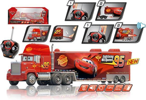 Actual product image Dickie Cars 2 RC Mack Truck