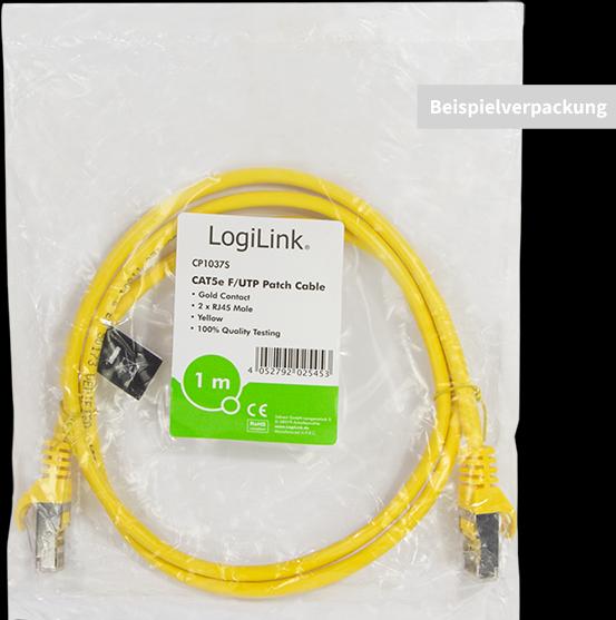 Produktbild LogiLink Netzwerkkabel (F/UTP, CAT5e, 7.50 m)