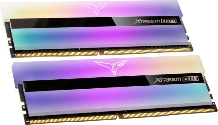Produktbild Team Group T-Force Xtreem ARGB, DDR4-3200, CL16 - 16 GB Dual Kit (2 x 8GB, 3200 MHz, DDR4-RAM, DIMM)