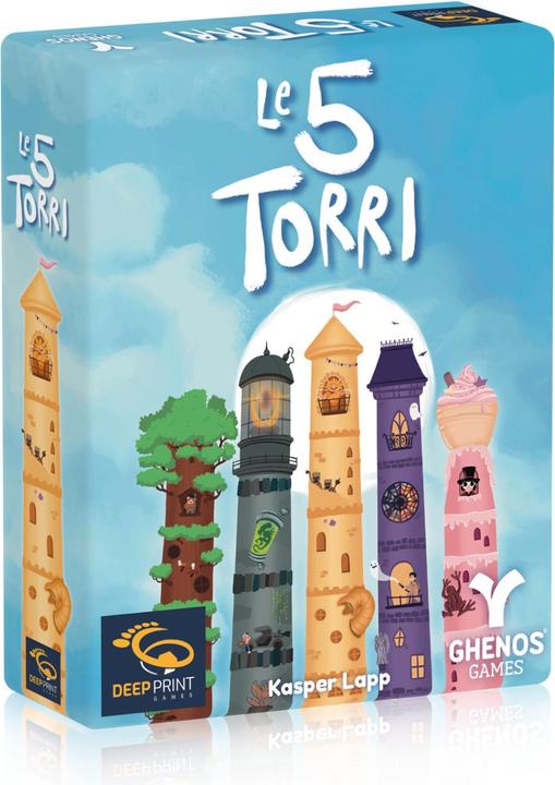 Actual product image Ghenos Games The 5 towers