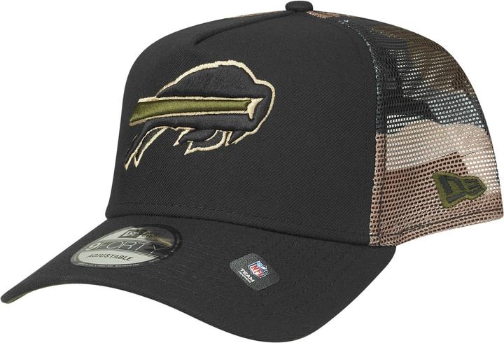 Produktbild New Era Snapback Trucker Cap - Buffalo Bills wood camo (One Size)