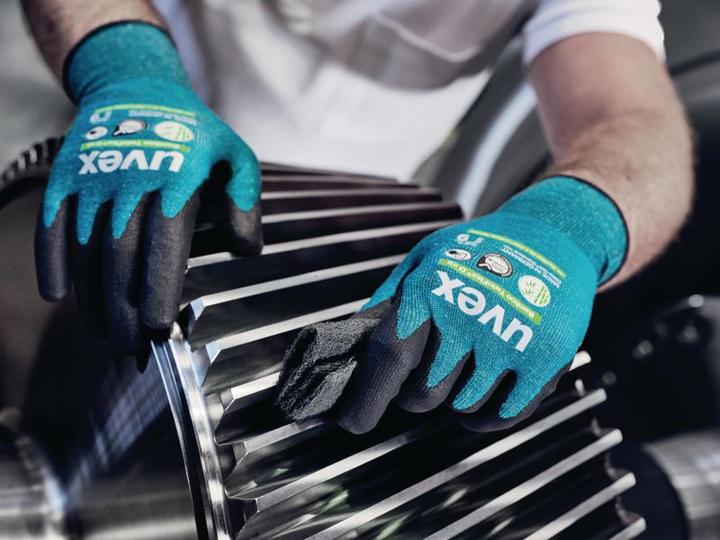 Actual product image Uvex Safety Protective gloves Bamboo TwinFlex D xg 6009010 (10)