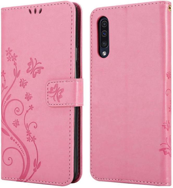 Actual product image Cadorabo Flower Book Cover (Samsung Galaxy A30s, Samsung Galaxy A50s)