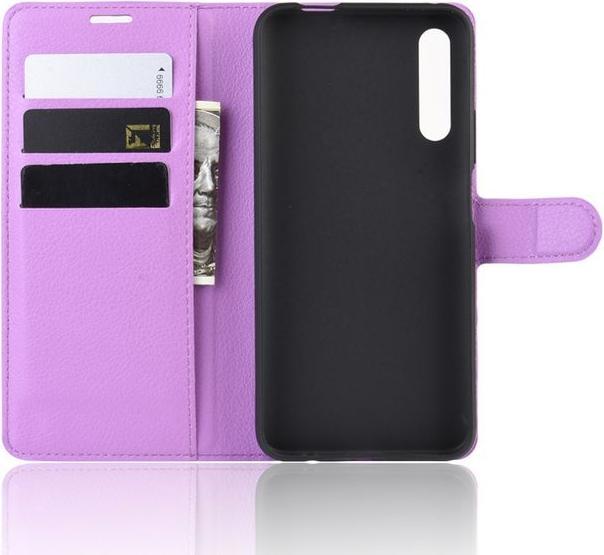 Actual product image MU Classic Litchi Leather Bookcover Series (Honor 9X)