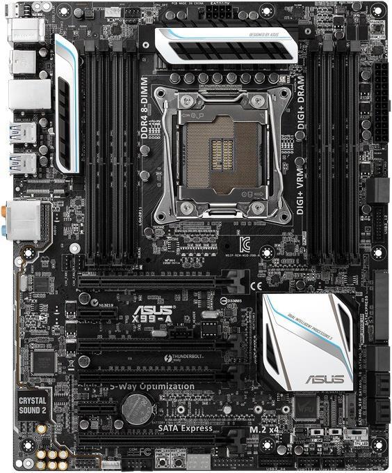 ASUS X99-A (LGA 2011-v3, Intel X99, ATX)