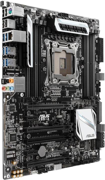 Produktbild ASUS X99-A (LGA 2011-v3, Intel X99, ATX)