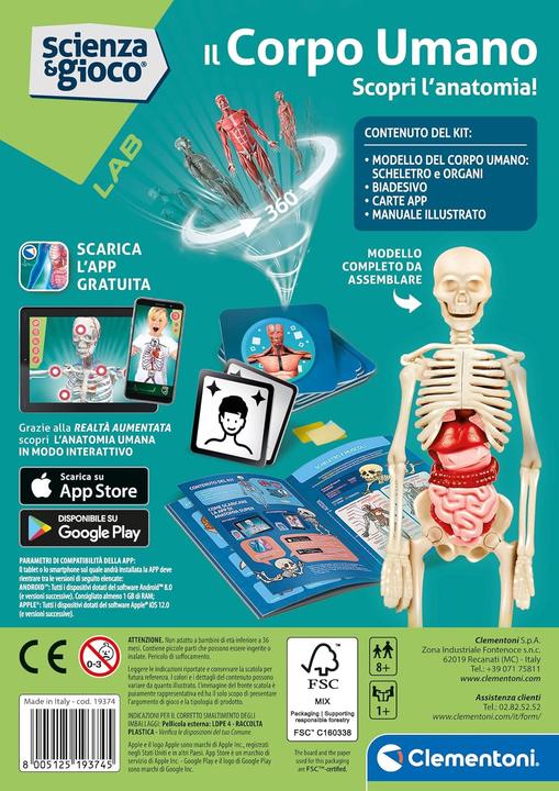Actual product image Clementoni The Human Body