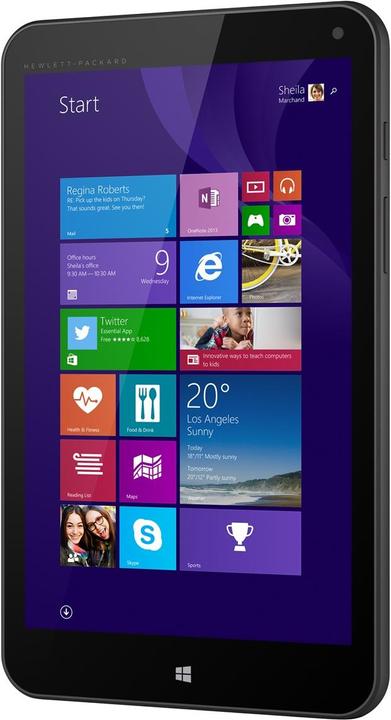 Produktbild HP Stream 8 5900nz (3G, 8", 32 GB, Schwarz, Black)