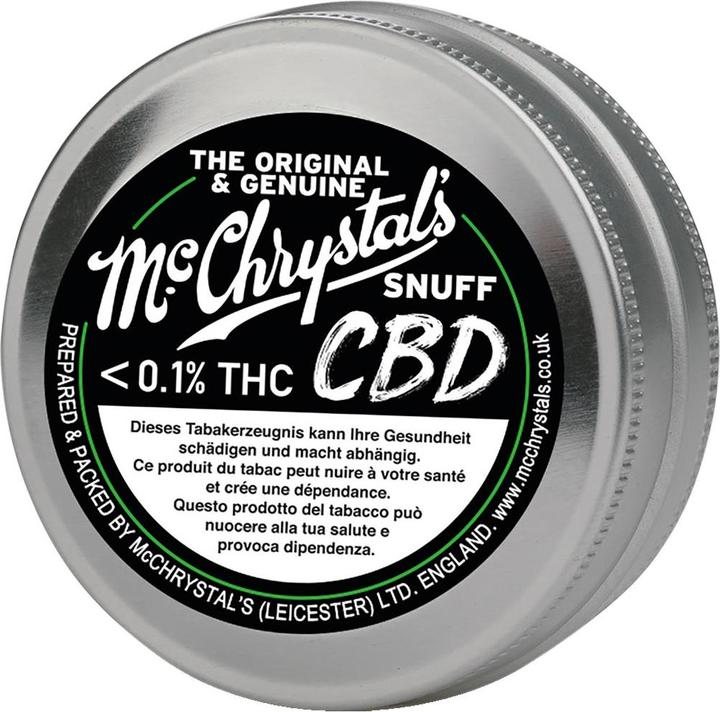 Produktbild McChrystal's CBD Snuff 20mg (Hanf, 8.75 g)