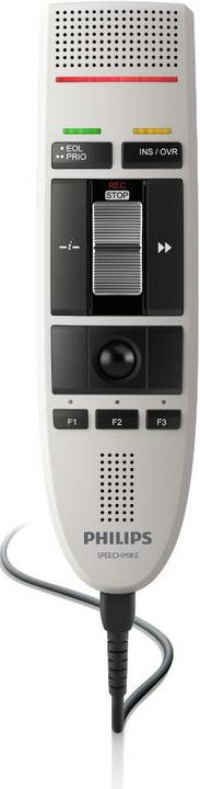 Image du produit Philips LFH3210 Intégrateur SpeechMike III Classic (sans logiciel, commutateur international à glissière)