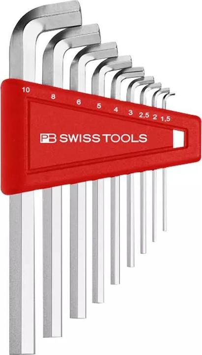 Image du produit PB Swiss Tools Jeu de clés mâles - inclinées à 100°