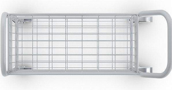 Produktbild eurokraft pro Postverteilwagen, 2 Ladeflächen, Tragfähigkeit 200 kg (200 kg)