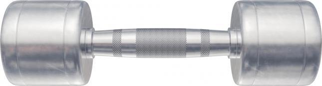 Actual product image Gorilla Sports Chrome dumbbells (2 x 10 kg)