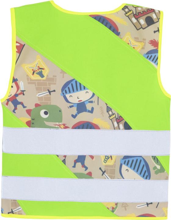 Image du produit Korntex Gilet de sécurité enfant Action "Fantasy" - CO2 Neutre - Vert clair/chevalier - XXS (XXS)