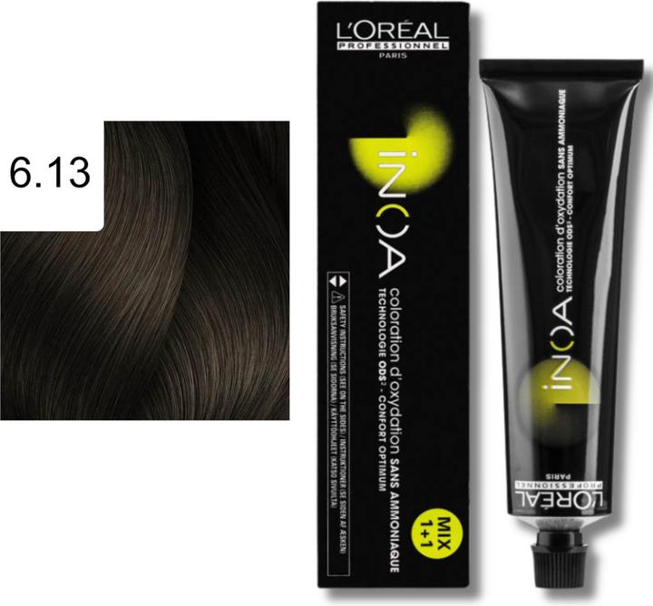 Image du produit L'Oréal Professionnel Inoa (6.13 blond foncé or frêne blond foncé)