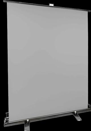 Actual product image Studioking Roll-Up Background Screen FB-150200FGR 150x200 cm Grey (150 cm, 200 cm)