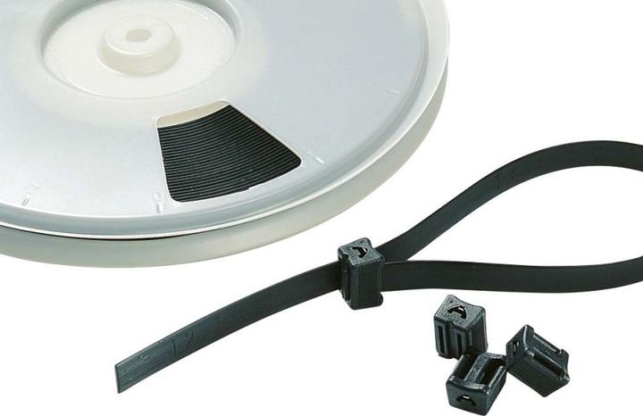 Produktbild HellermannTyton Endloskabelbinder EL TY Set (Kunststoffkabelbinder, 15 mm, 25 Stk.)