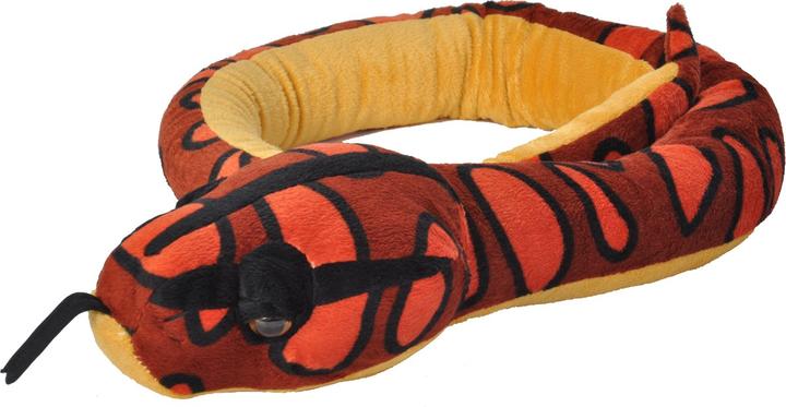 Actual product image Wild Republic Plush Rainbow Boa Snakesss (7 cm)