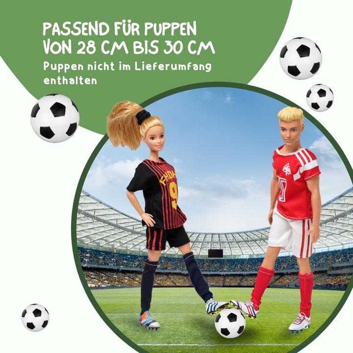 Image du produit Hermex Ken Barbie Set de 4 poupées Collection Thème Football