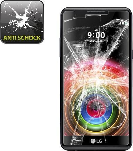 Produktbild Protectorking 2x Panzerfolie Anti-Shock HD Klar (2 Stück, LG X Power)