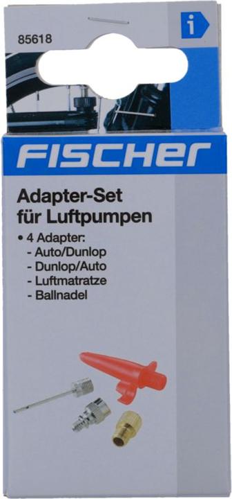 Immagine prodotto Fischer Set di adattatori per pompe d'aria (Set adattatore valvola)