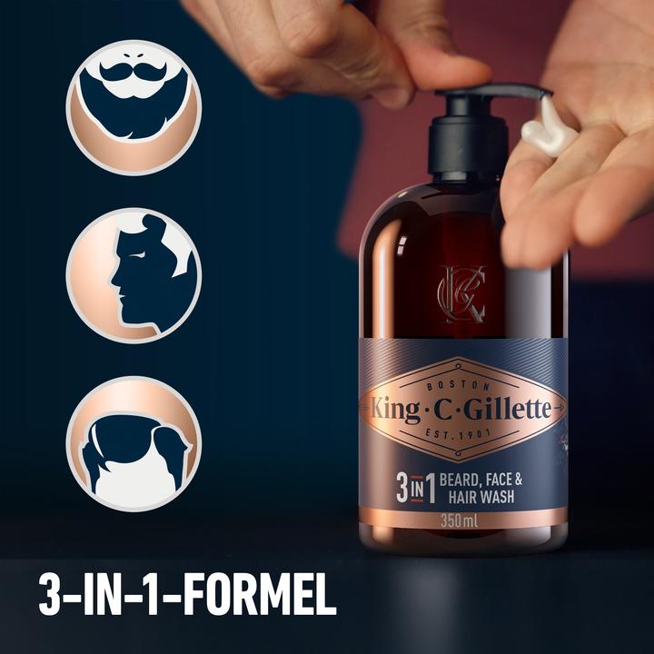 Produktbild King C. Gillette Geschenkset (450 ml)
